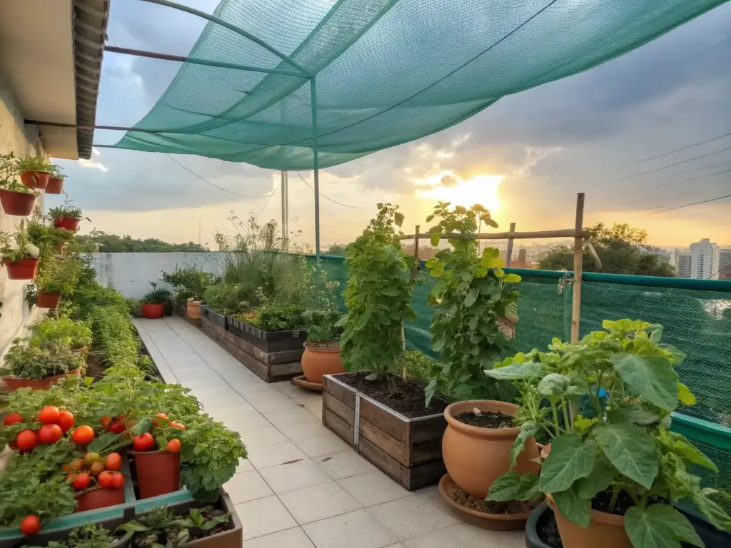 terrace vegetable gardening in India